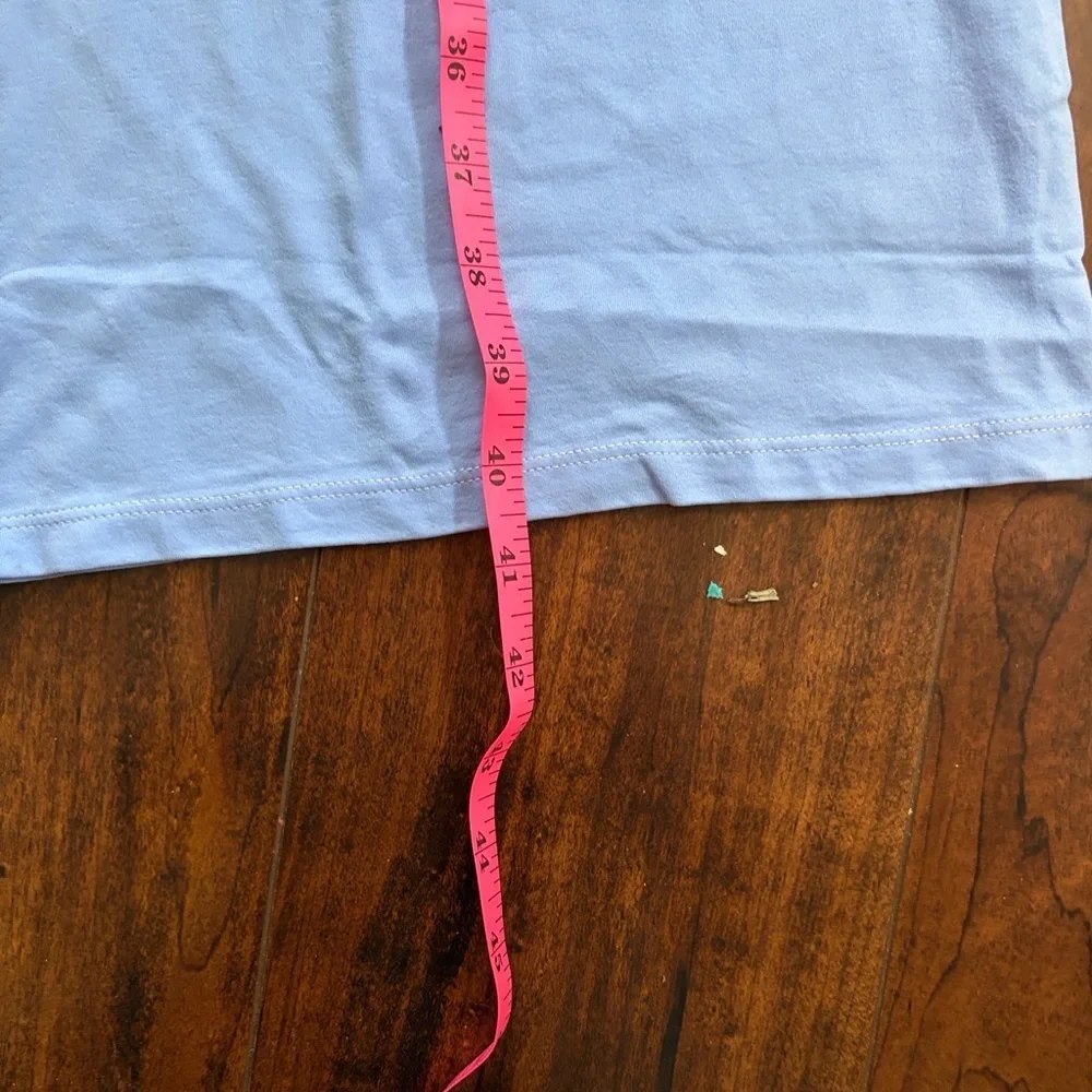 OQQ Wide Leg Blue Pants Medium - Picture 4 of 4